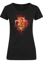 Rammstein - Lava Logo, Girl-Shirt