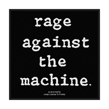 Rage Against The Machine - Logo, Aufnäher