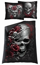 Spiral - Skulls N Roses, Bettwsche