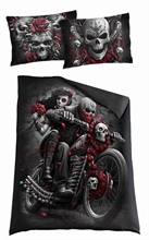 Spiral - Skulls N Roses, Bettwsche