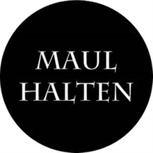 Maul halten - Button