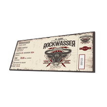 Rockwasser - 20jhriges Bandjubilum, Ticket