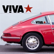 Viva  - Logo, Seitenfensteraufkleber