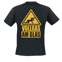 Vollgas Richtung Rock - Vollgas am Glas, T-Shirt