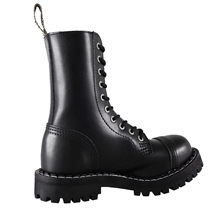 Steel - Full Black, 10-Loch Boots