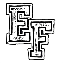 ErnstFall - EF-Logo, Patch