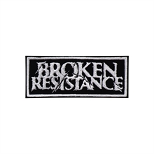 Broken Resistance  - Schriftzug, Patch/Aufnher