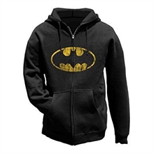 Batman - Distressed Shield, Kapuzenjacke