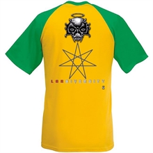 Lordi Superflytrap, T-Shirt raglan yellow/green